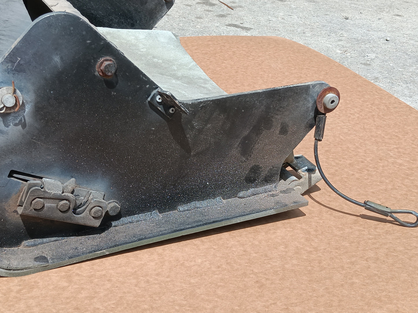 M997 HMMWV Ambulance Rear Retractable Step Assembly – Military Surplus – As Removed