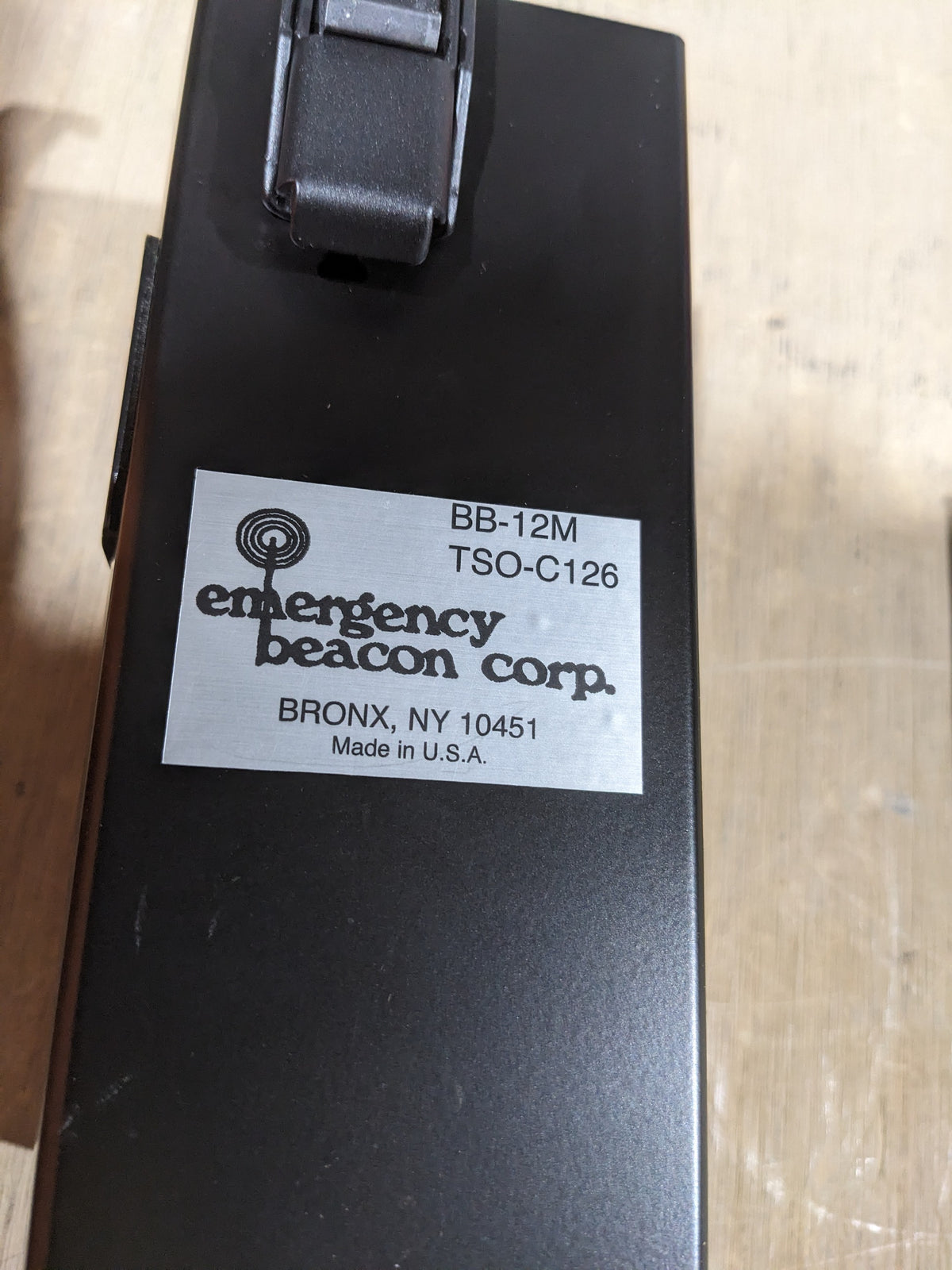 Emergency Beacon Corp BB-12M Mounting Bracket - NSN 5340-01-560-7876 - photo 4