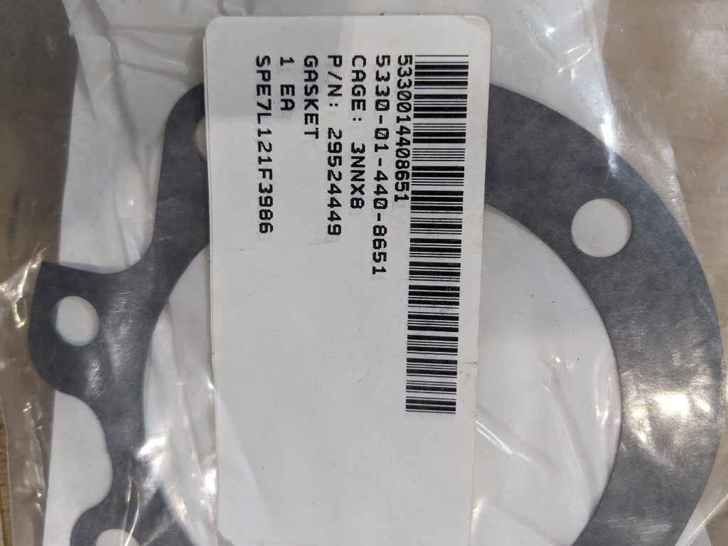 Allison Transmission 29524449 Filter Cover Gasket - NSN 5330-01-440-8651 - inventory label