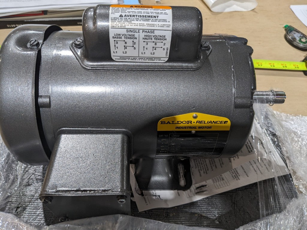 ABB Motors & Mechanical Inc L3502 Motor, Alternating Current - NSN 6105-01-396-9559 - photo 1
