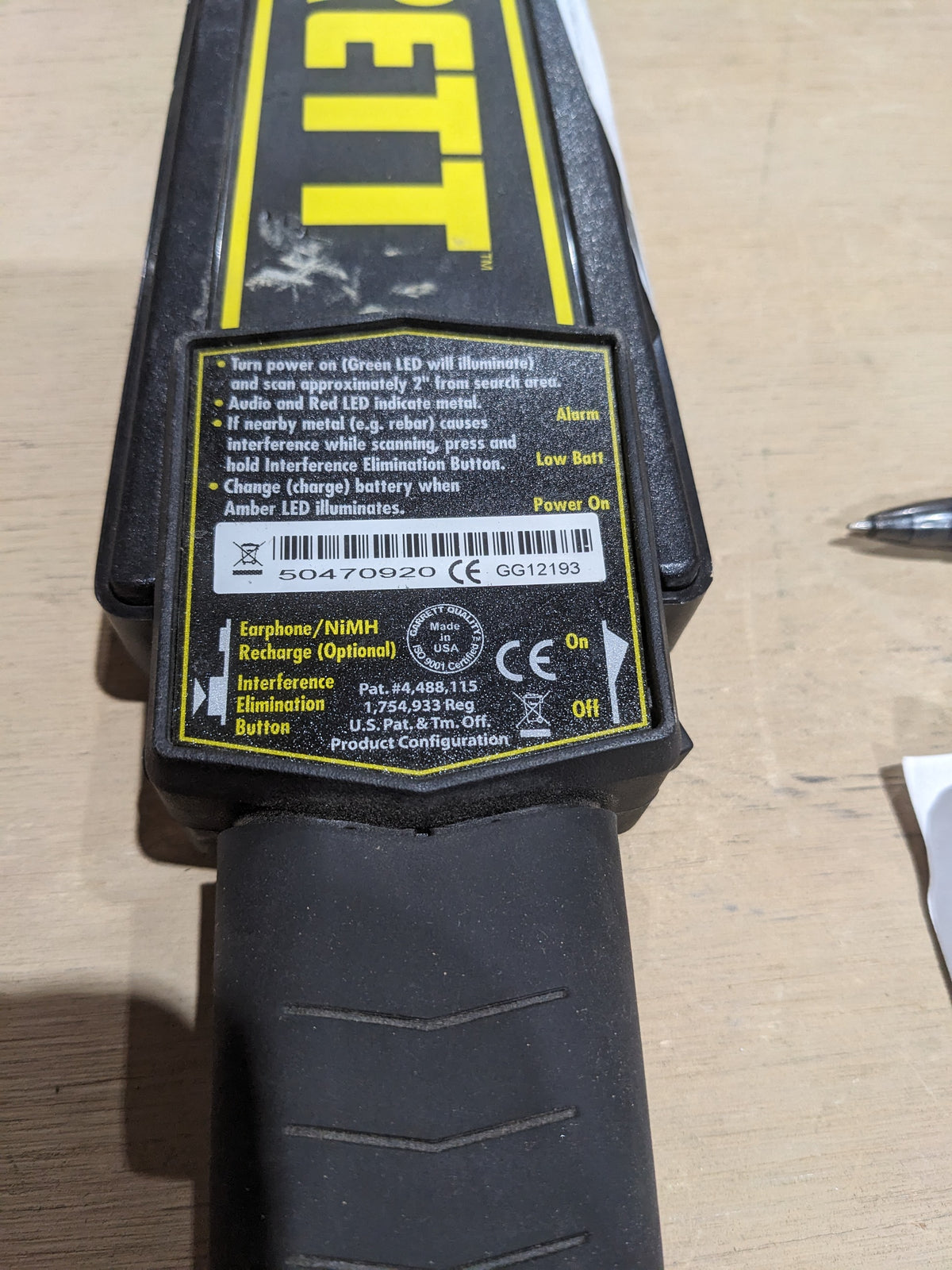 Aardvark GMD1165180 Audible-Visual Alarm - NSN 6350-01-572-0686 - photo 1