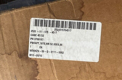 MRAP M-ATV OSHKOSH 3799167 VEHICULAR PROPELLER SHAFT 226025 2520-01-576-4517