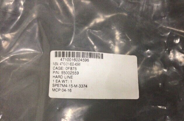 M1163 M1161 GROWLER ITV LSV HARD  55002559 CIS-072 4710 TUBE 4710-01-602-4596