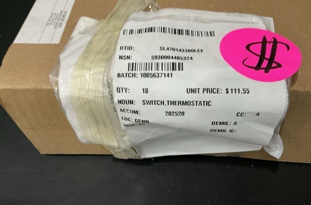 Thermostatic Switch AN/TTC-39 NSN 5930-00-448-5324 - photo 5