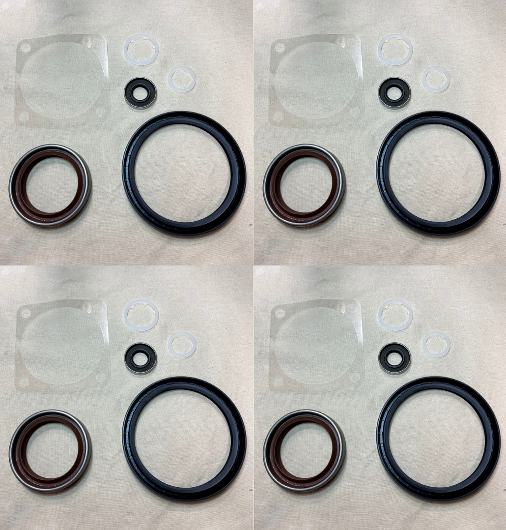4x HMMWV CTIS GEARED KNUCKLE HUB GASKET REBUILD KITS FOR HUMMER H1 HUMVEES