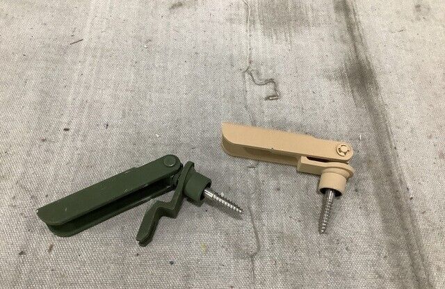 1EA MARINE CORPS 87001C0160 AUGER ASSEMBLY MOUNTING BRACKET 5340-01-538-9199