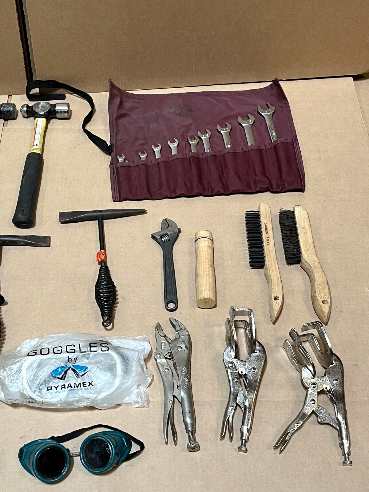 USGI MILITARY WELDER'S TOOL KIT 7540661 1619210 NSN 5180-00-754-0661