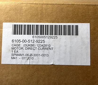M998 HMMWV HUNTER 12342810000-060 24V HEATER DIRECT CURRENT MOTOR 6105005129225