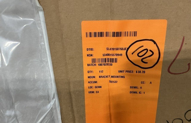 Mounting Bracket 10014477-0001 NSN 5340-01-557-0949 - photo 6