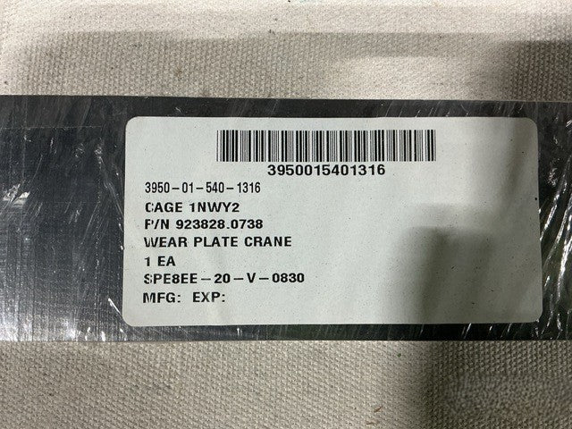 Crane Wear Plate RT240 NSN 3950-01-540-1316 - photo 6