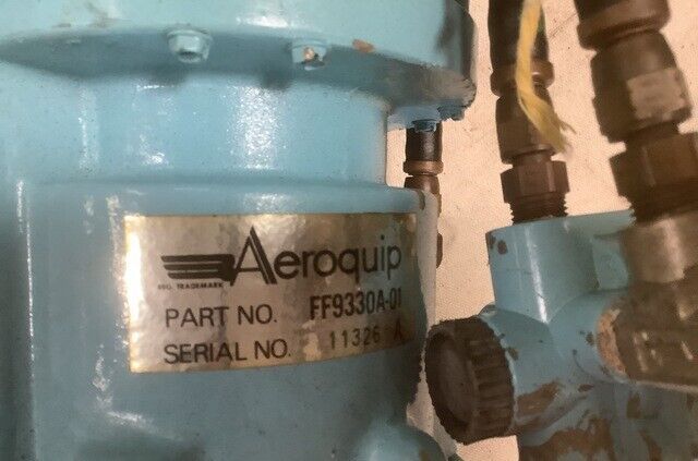 GENUINE EATON-AEROQUIP FF9330A-01 OIL EVACUATION UNIT NSN 4930-01-163-6696