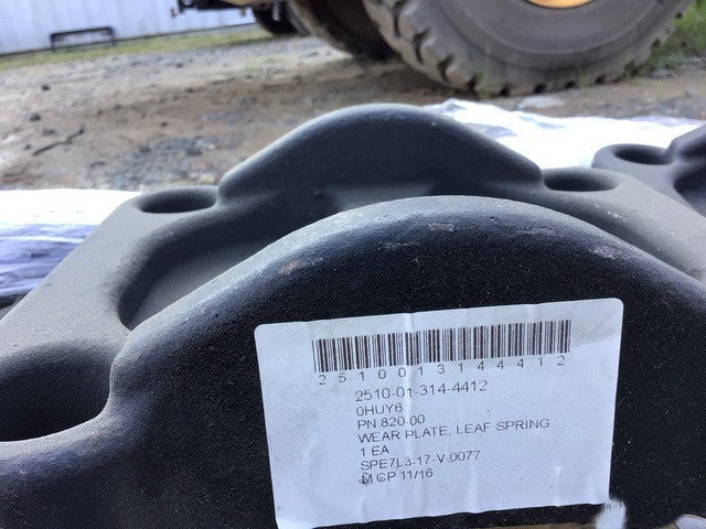 Spring Wear Plate 820-00 NSN 2510-01-314-4412 - photo 3