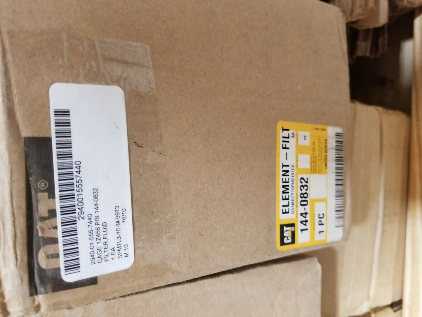 CATERPILLAR FILTER GENUINE 1440832 NEW 2940-01-555-7440