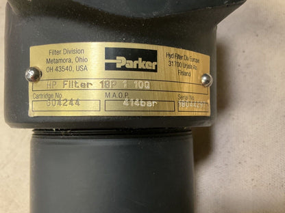 Genuine Parker 18P 1 10Q Fluid Pressure Filter Unit 18P ND8676 4930-01-556-0129