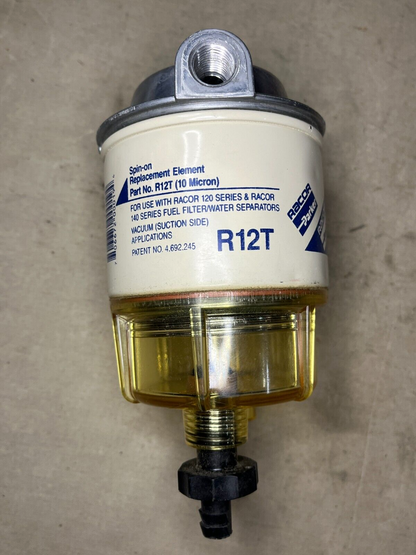 GENUINE AMPV PARKER 120AT WATER SEPARATOR FLUID FILTER 140R-10 2910-01-477-0840