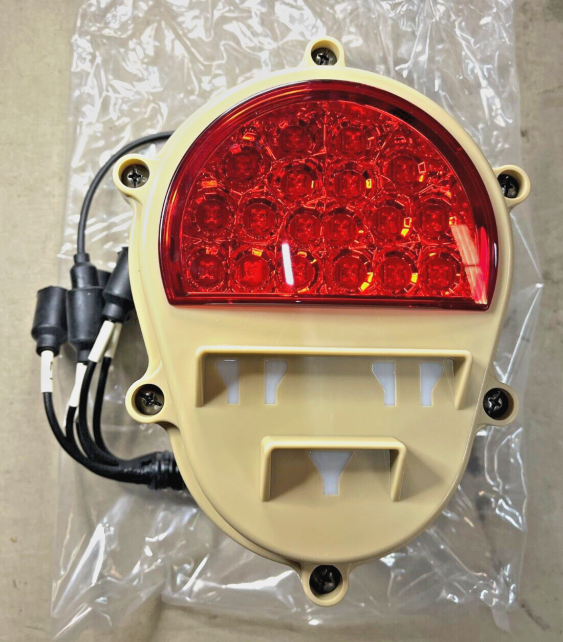 NEW LED HUMVEE M998 M35 2.5 TON 5 TON TAN 2EA. REAR TAIL LIGHT BRAKE LIGHT PAIR 6220-01-482-6105