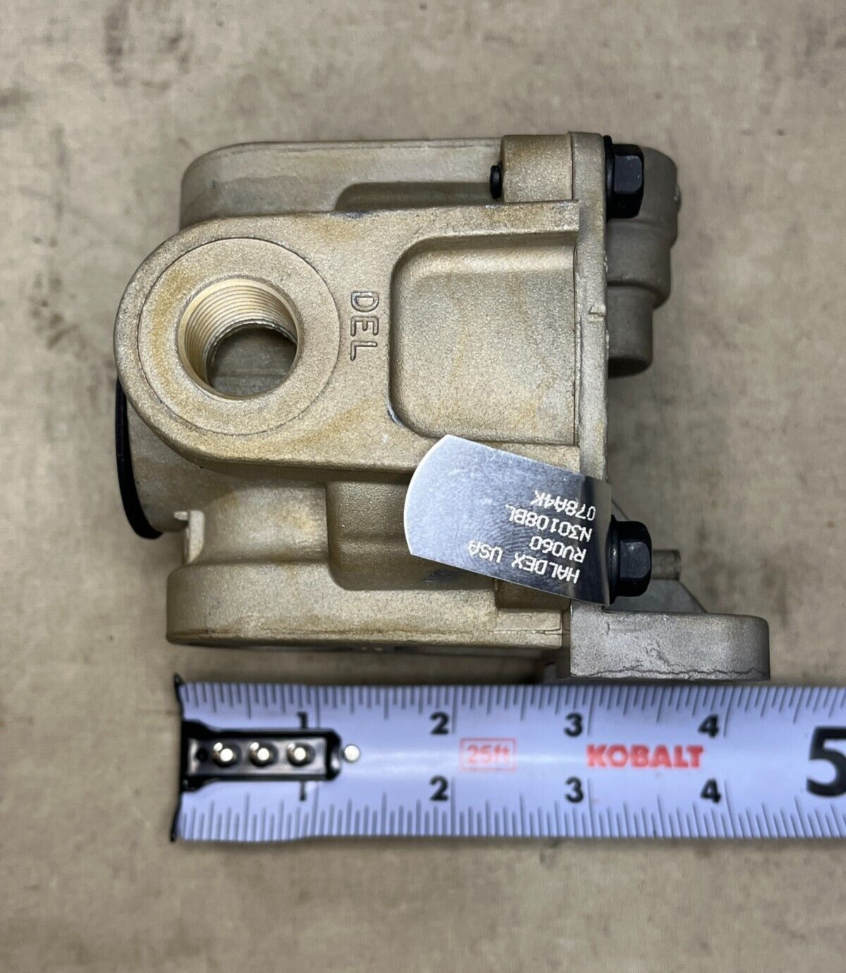 MILITARY M1070 HALDEX RG-2 N-30108-BL AIR PRESSURE RELAY VALVE 2530-01-332-2420