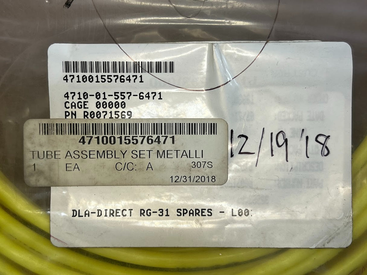 Metallic Tube Assembly Set R0071243-0301 NSN 4710-01-557-6471 - photo 5
