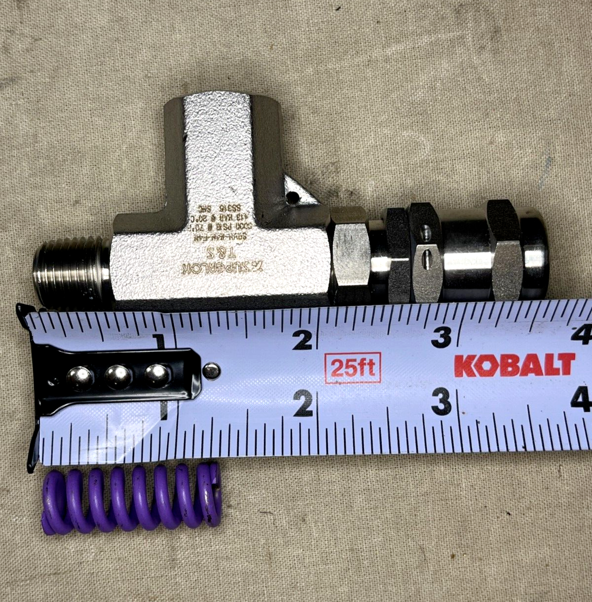 PATHFINDER CLASS T-AGS 60 SUPERLOK T63HPMA SAFETY RELIEF VALVE 4820-01-434-5326
