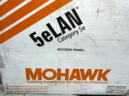 1000FT MOHAWK CAT 5E RISER 5ELAN M57547 PLENUM SOLID COPPER CORE CABLE 24AWG