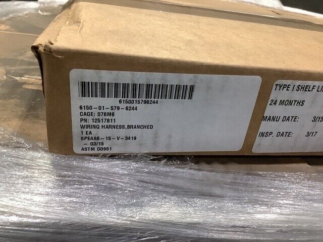 MRAP MMPV BAE SYSTEMS 12517811 BRANCHED WIRING HARNESSES 6150-01-579-6244
