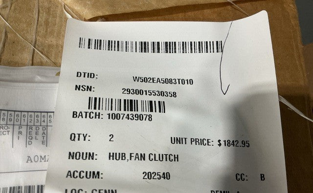 Clutch Hub R0041414 NSN 2930-01-553-0358 - photo 3