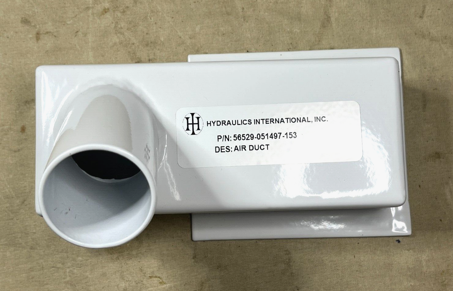 NEW HYDRAULICS AIR DUCT DAMPER HOUSING 051497-153 051497153 1660-01-646-5977