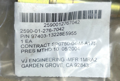 CECOM M1A1 TANK CLEVIS WEDGE AND PIN ASSEMBLY 97403-13228E5955 2590-01-276-7042