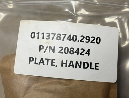 SAFEGUARD CLASS ARS, PC CLASS PATROL BOATS 208424 HANDLE PLATE 2920-01-137-8740