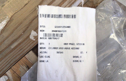 Accumulator Cylinder EP-0002721 NSN 3040-01-665-7501 - photo 4