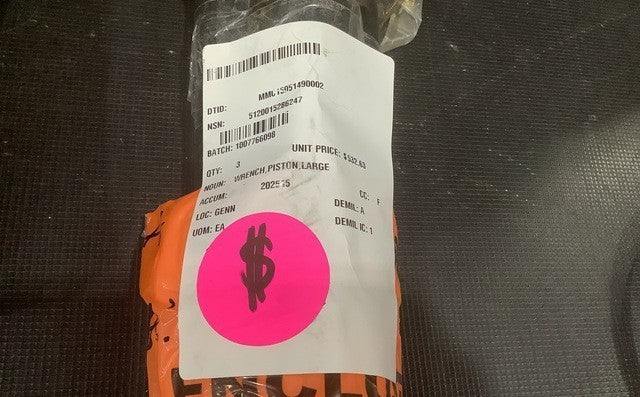 Piston Wrench 111082 NSN 5120-01-528-6247 - photo 3