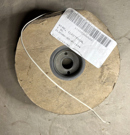 ELECTRIC CABLE WIRE 22 AWG OUTER JACKET 500FT 1000 VR WHITE 6145-00-548-2423