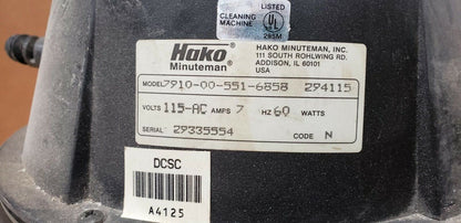 Hako Minuteman Shop Vacuum  715009