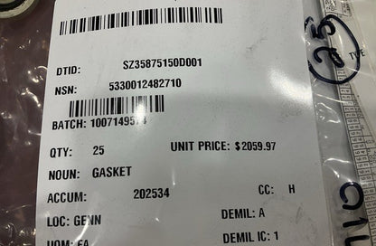 Gasket 742856 NSN 5330-01-248-2710 - photo 3