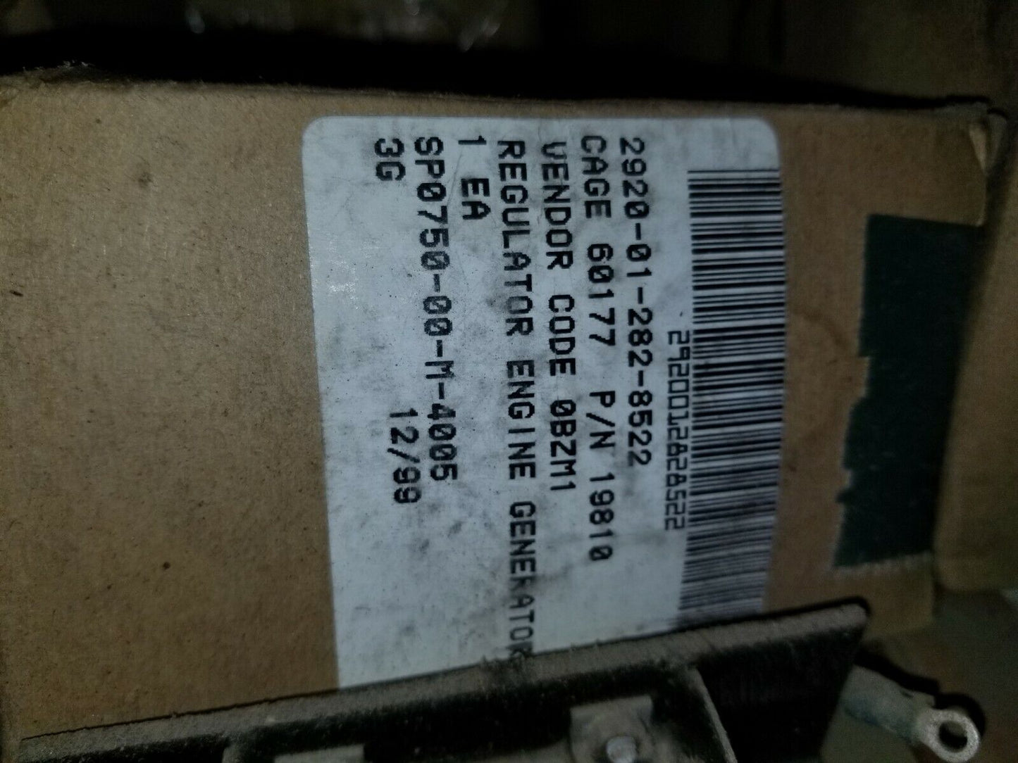 New Voltage Regulator 3KW Generator 2920-01-282-8522  84-13183	 19810