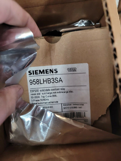 NEW SIEMENS RELAY POWER PLANT 5945-01-583-8348 3UB85336 958LHB3SA