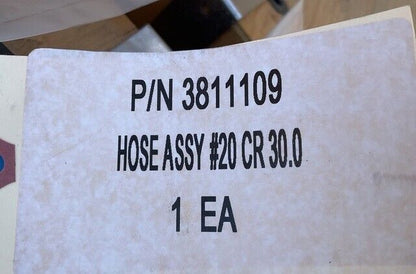 MRAP - COUGAR ISS 1.0, 1.5 OSHKOSH 3811109 10023139 HOSE ASSEMBLY #20 CR 30.0