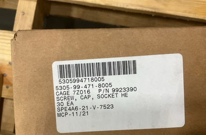 Socket Head Cap Screw 9923390 NSN 5305-99-471-8005 - photo 4