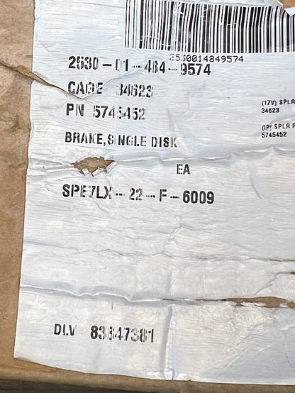 Disk Brake 103700-09 NSN 2530-01-484-9574 - photo 9