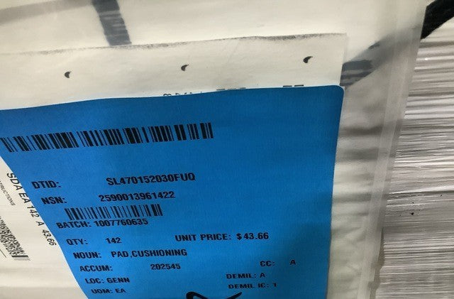Cushioning Pad 1/4-TON NSN 2590-01-396-1422 - photo 5
