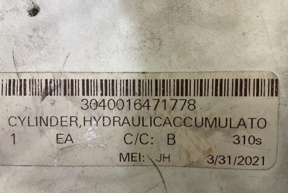 STEERING FRONT HYDRAULIC ACCUMULATOR CYLINDER BARREL EP-0002720 3040-01-647-1778