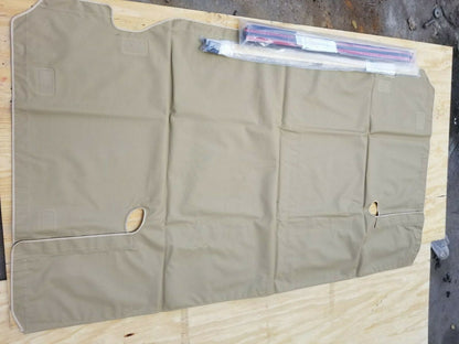 Hummer H1 Humvee TAN Tonneau Cover KIT Bows/Hardware AM General SOFT TOP KIT