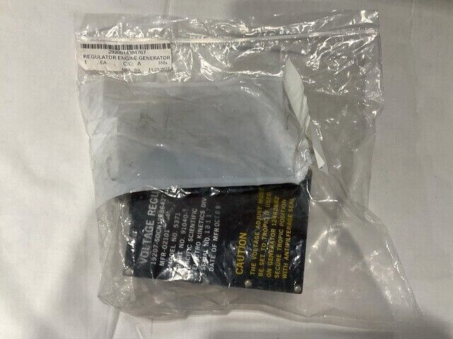 MILITARY FIGHTING VEHICLE 12386427 VOLTAGE ENGINE REGULATOR 2920-01-438-4767