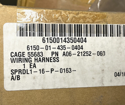 M916A2, M916A, M1062 14-20T VEHICLE WIRING HARNESS A0621252060 6150-01-435-0404
