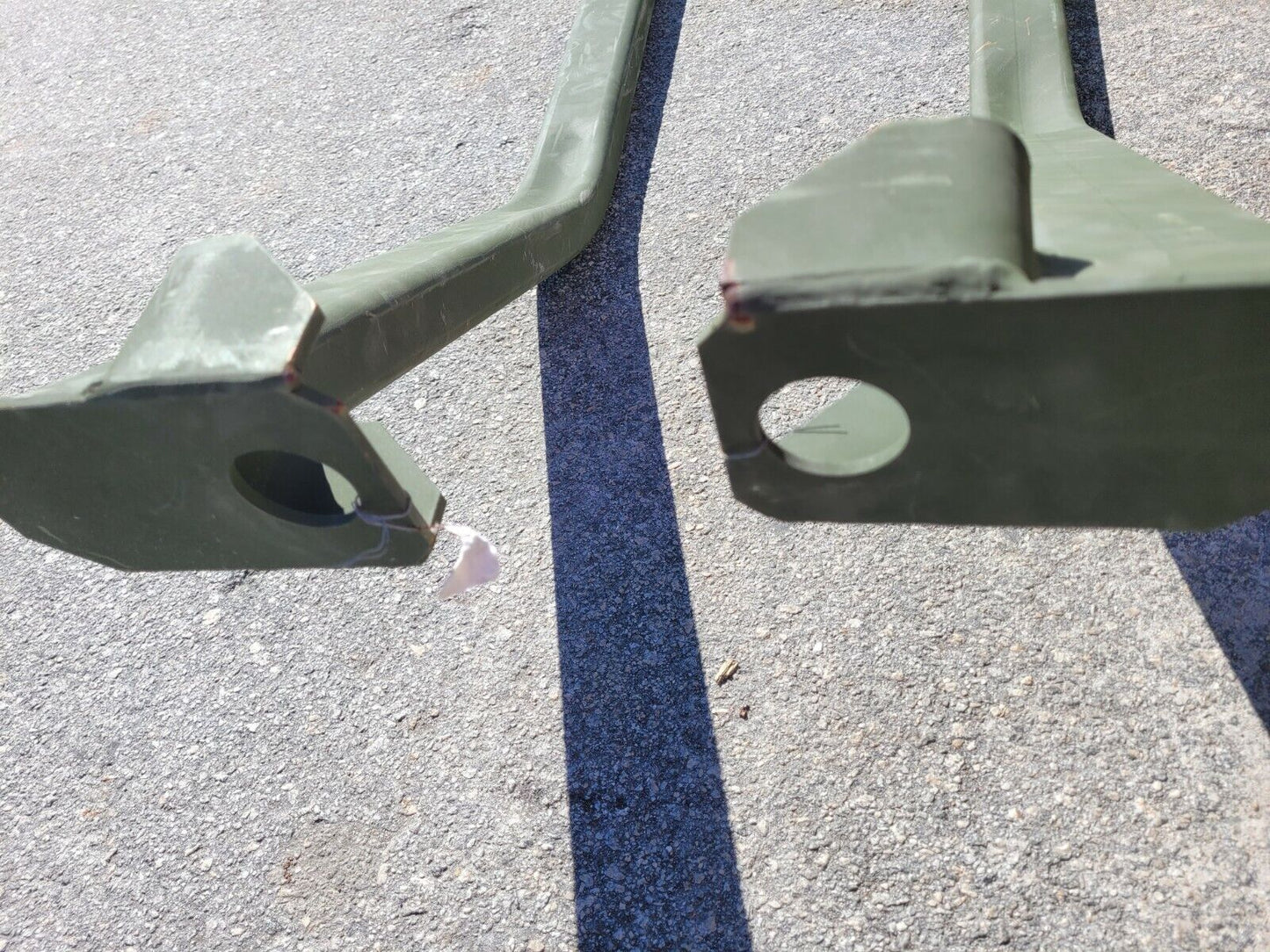 OSHKOSH MTVR FRONT Turret Support Leg Pair 7 Ton Pair 3266167 3266168