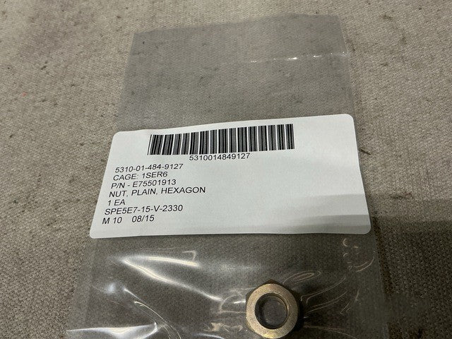 Plain Nut E75501913 NSN 5310-01-484-9127 - photo 3