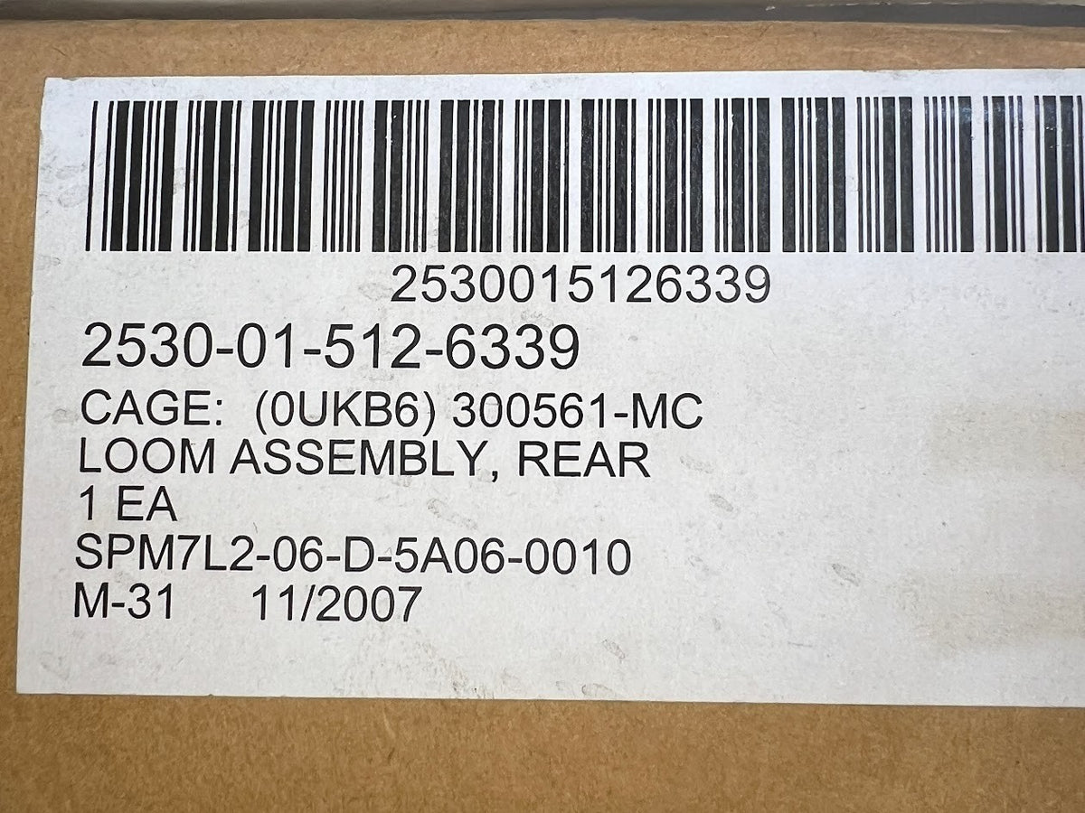 Rear Loom Assembly MK-14 NSN 2530-01-512-6339 - photo 8