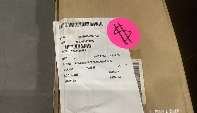 Control Arm M1080 NSN 2530-01-371-7762 - photo 4