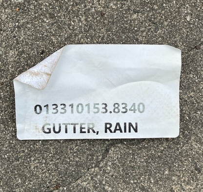 US ARMY ISSUE MOBILE COMMAND POST SYSTEM RAIN GUTTER NSN 8340-01-331-0153