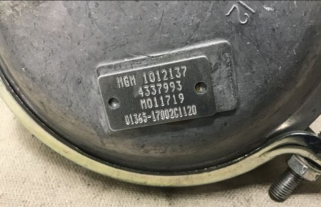 MGM TYPE 12 BRAKE CHAMBER 1012152 OSHKOSH 3469182 3469182 1012152 015764513